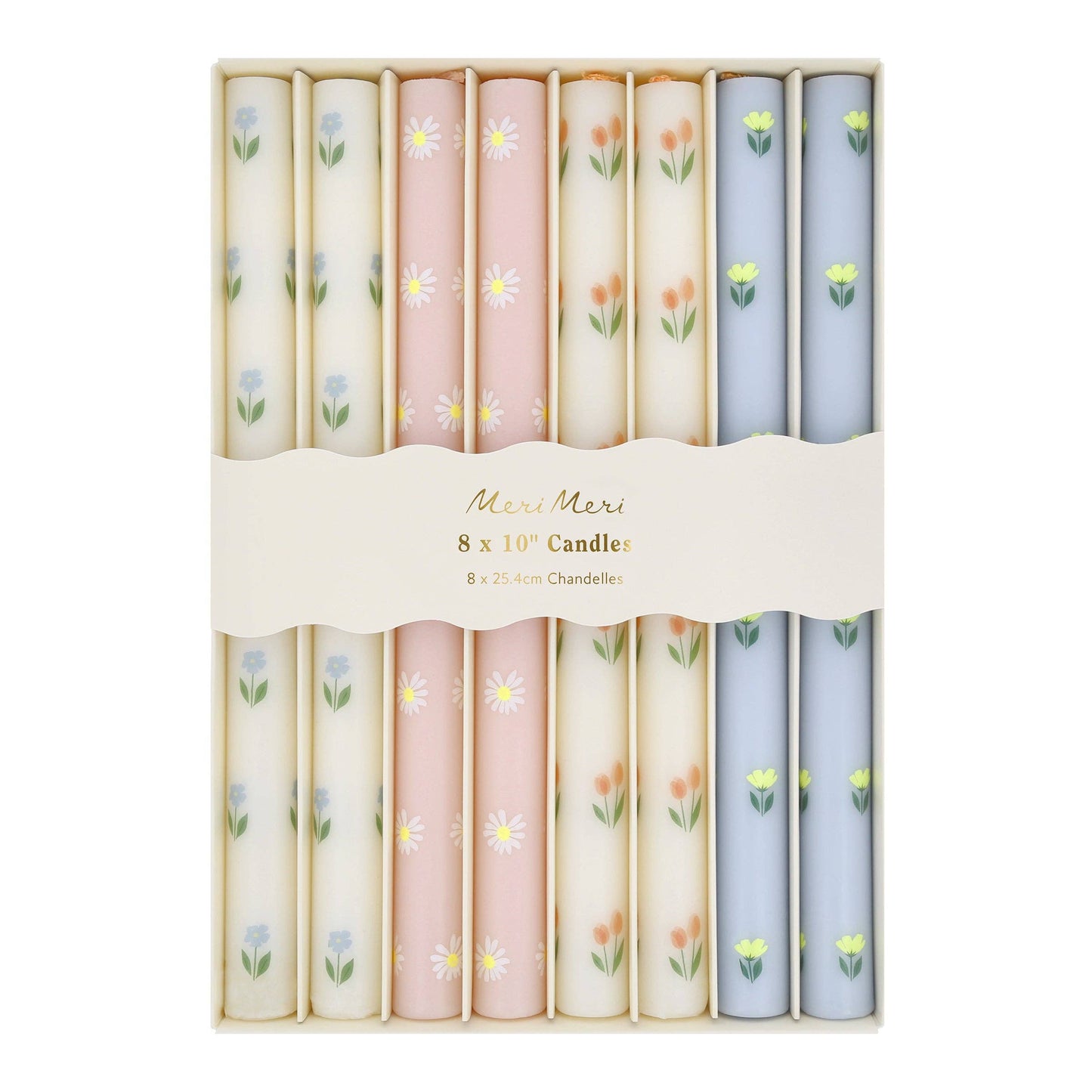 Floral Table Candles