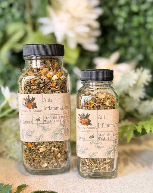 Anti-Inflammation: 8 oz Glass Jar