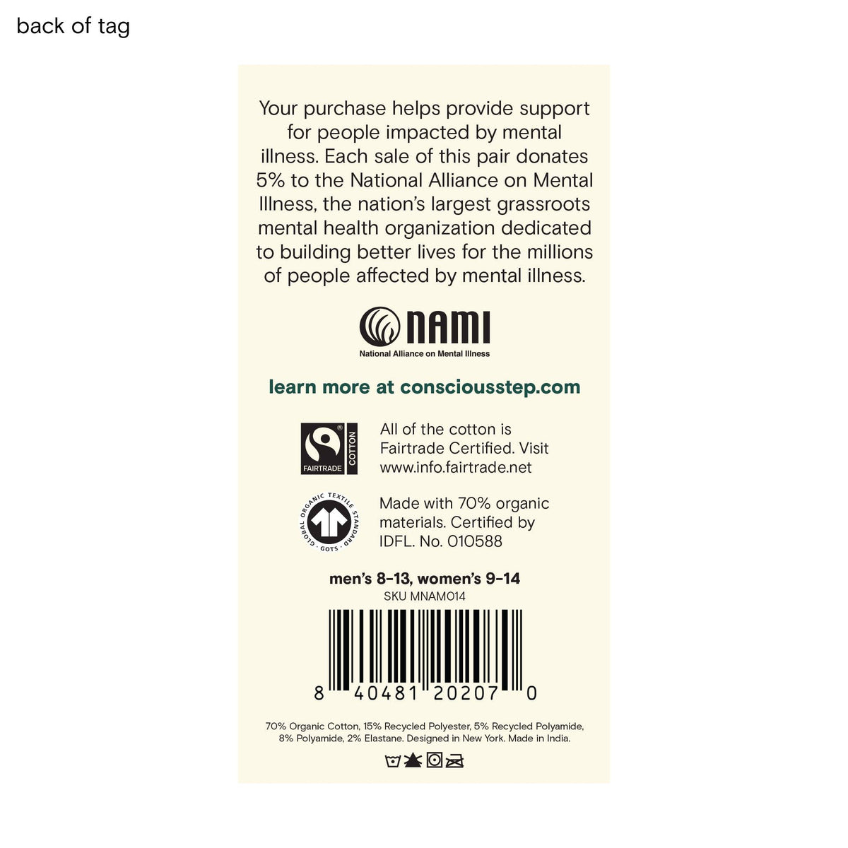 Socks that Support Mental Health | Blue Sloths: Medium