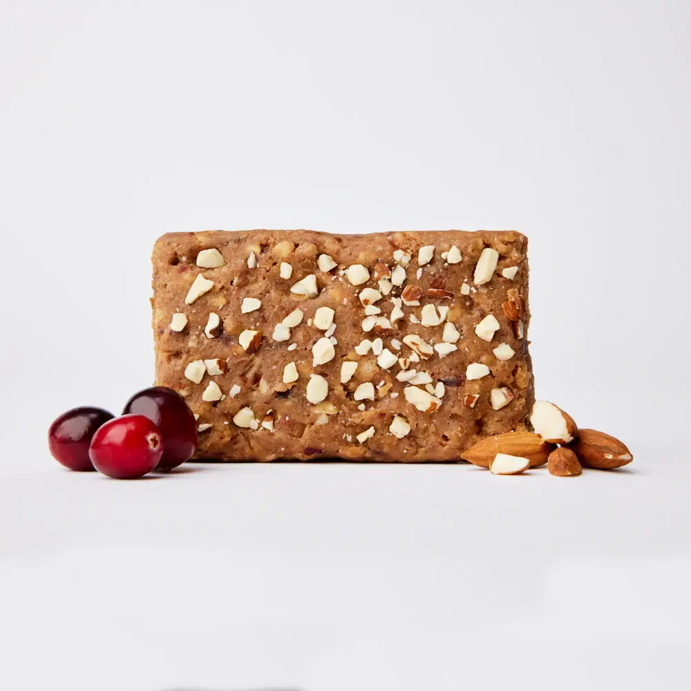 The GFB: Cranberry Toasted Almond Protein Snack Bar