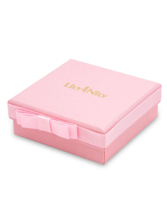 4.5" Freshwater Pearl Strand Bracelet with Heart Charm (Baby)