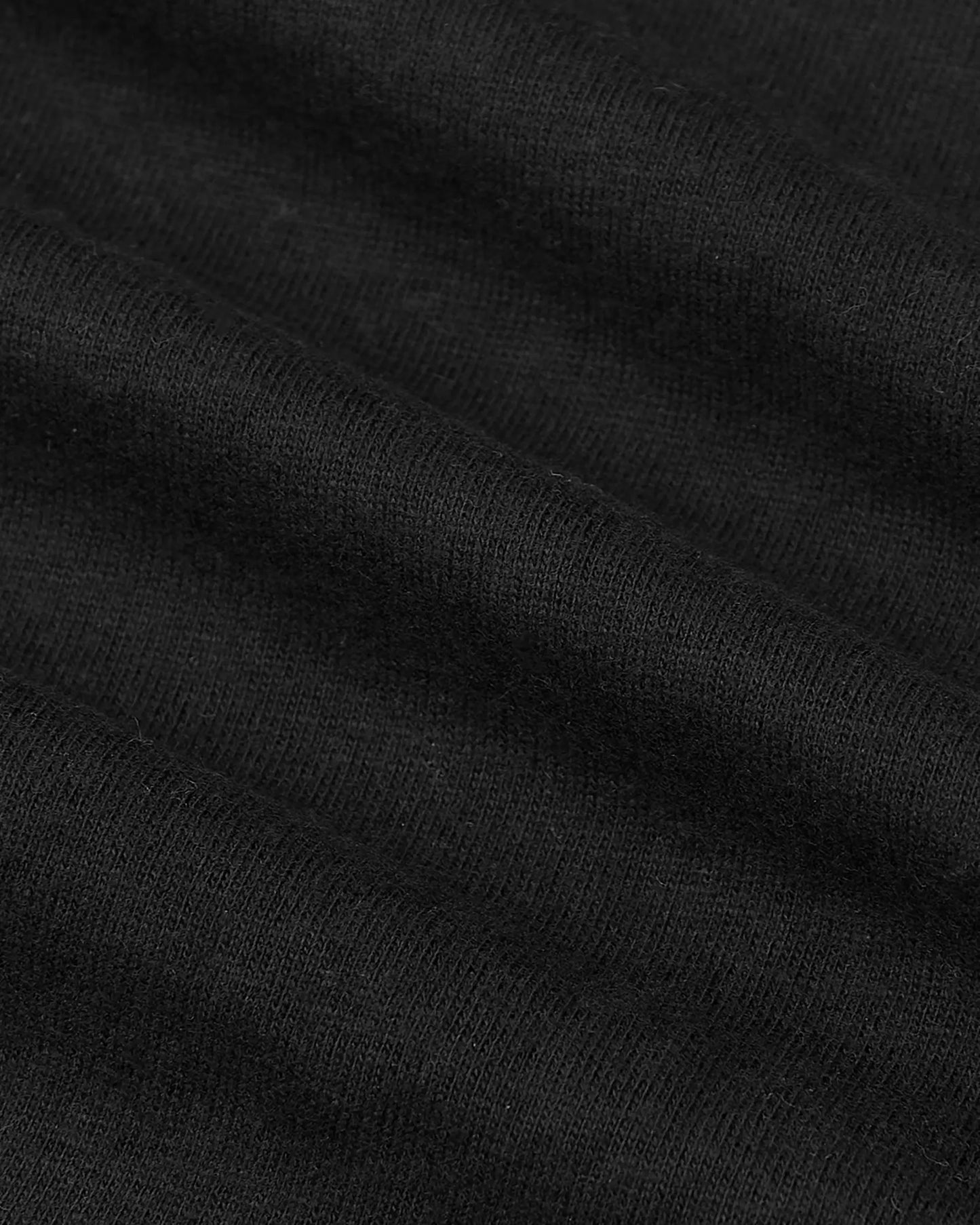Short Sleeve T-Shirt | Crew Neck | Black: M