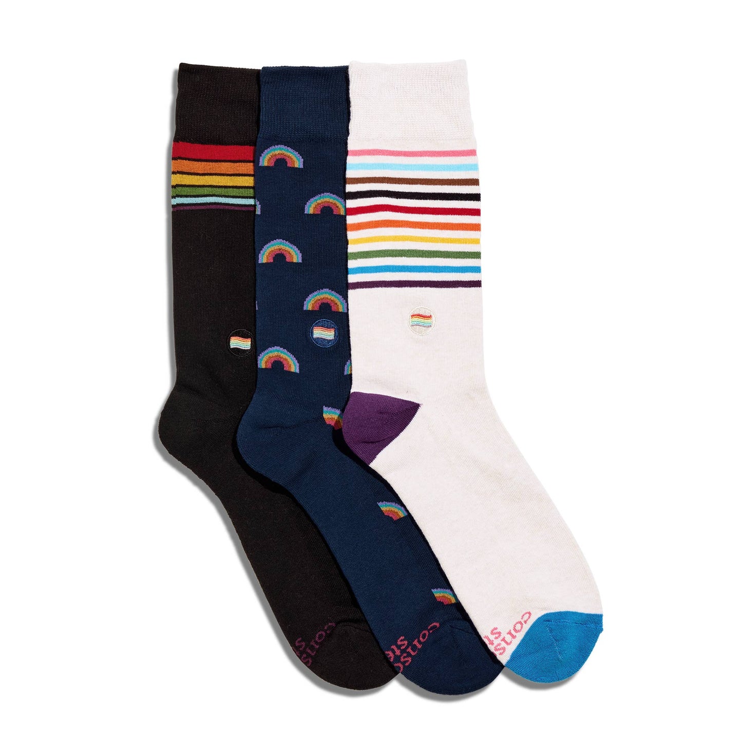 Boxed Set Socks that Save LGBTQ Lives: Medium