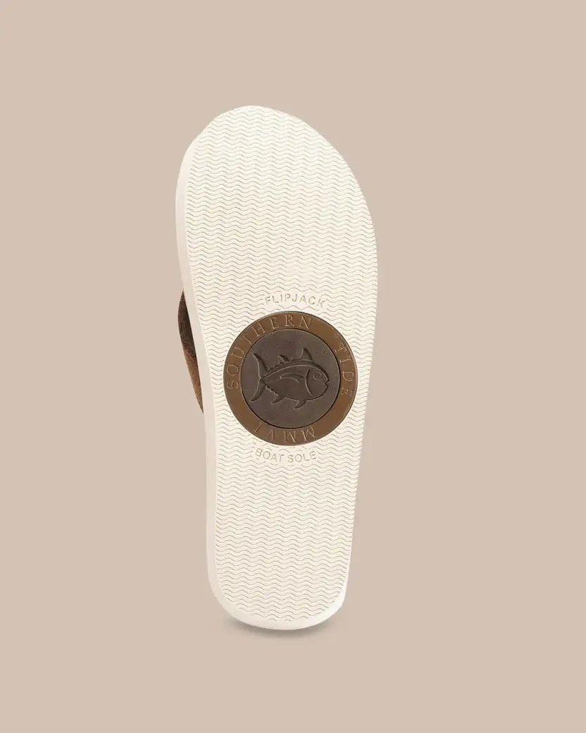 M Embroidered Skipjack Flipjacks: Caramel - 1140 / 11