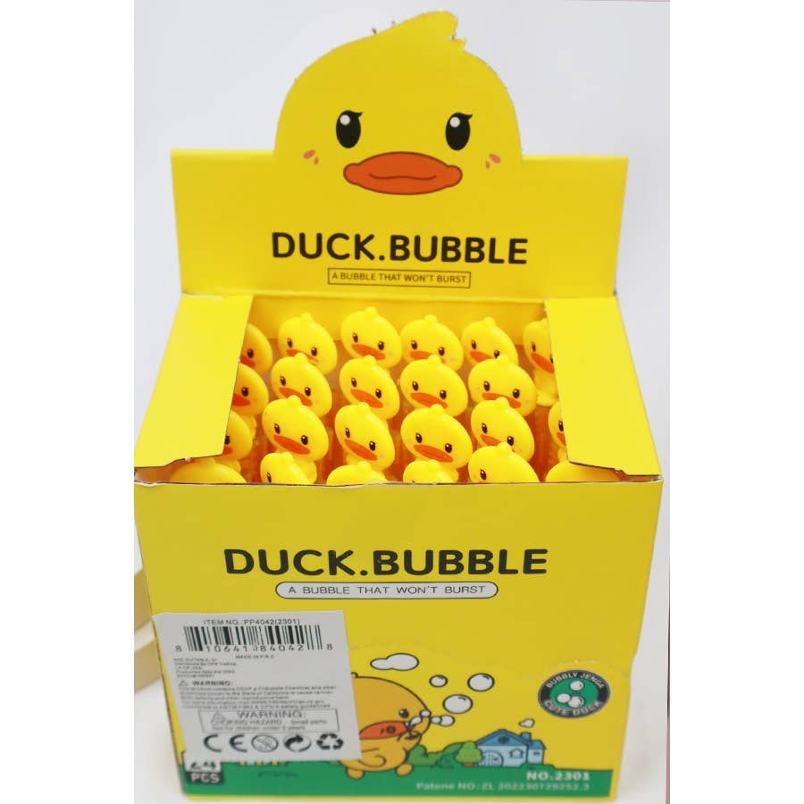 Duck Bubble Stick Toy: YELLOW / ONE