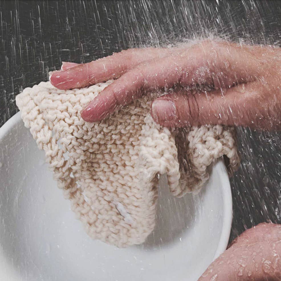 Toockies Jute and Organic Cotton Scrubber