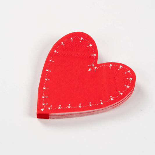 From the Heart Shaped Napkins