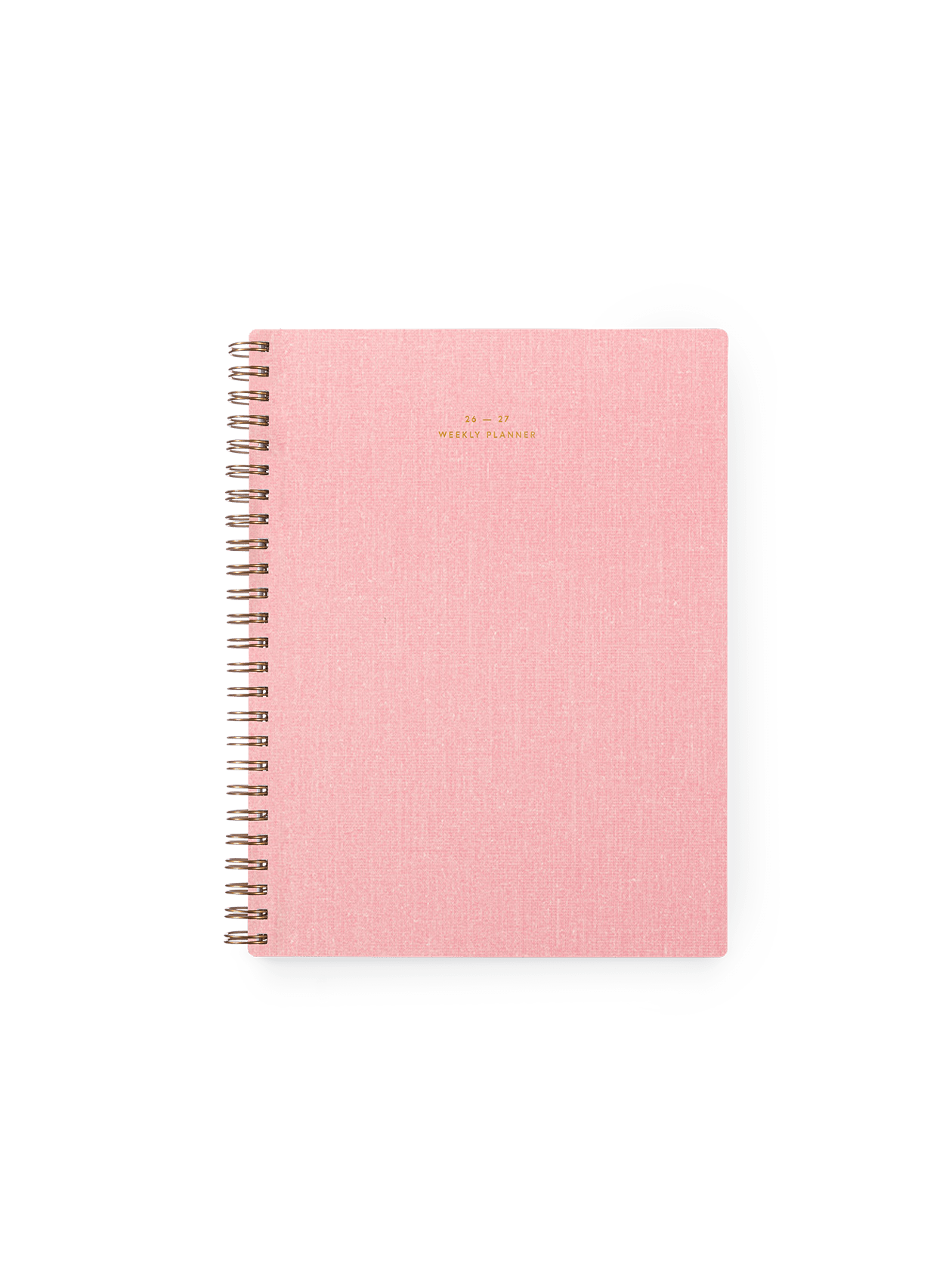 26-27 Weekly Grid Planner: Chambray Blue / None