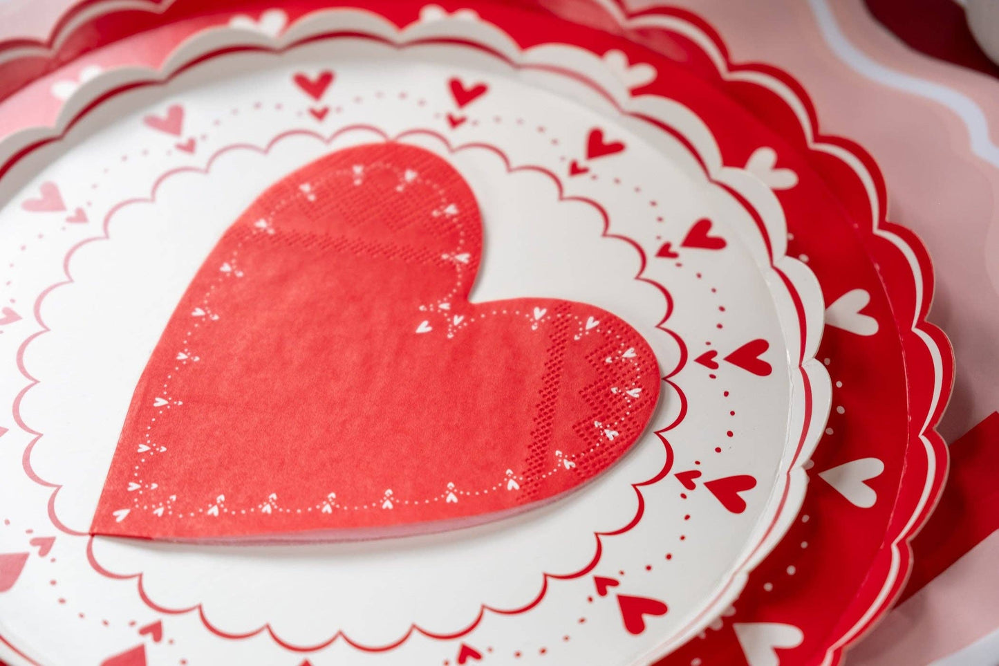 From the Heart Shaped Napkins