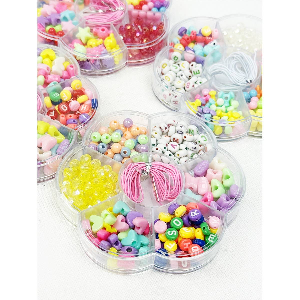 DIY Bracelet Making Beads Set: MIX COLOR / ONE(12)