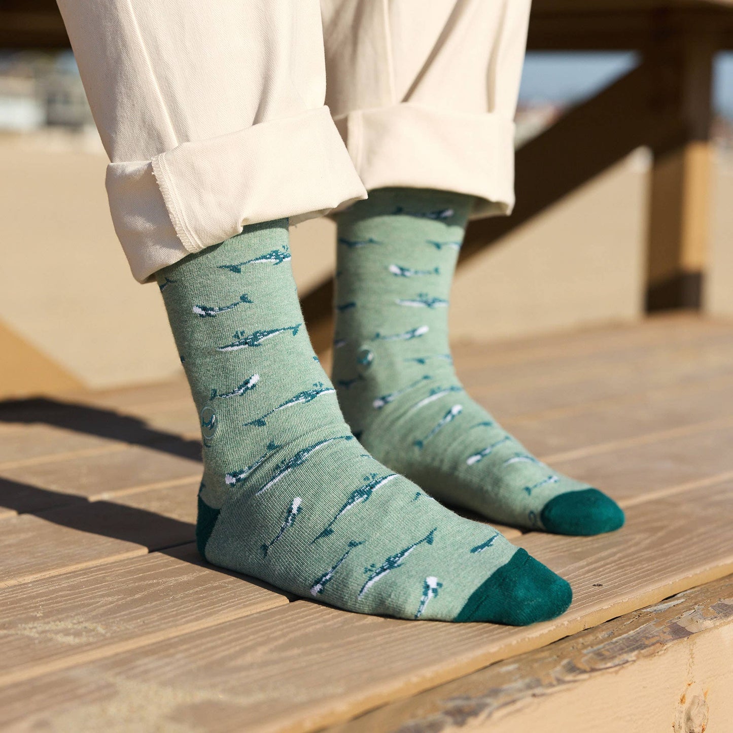 Socks that Protect Whales: Medium