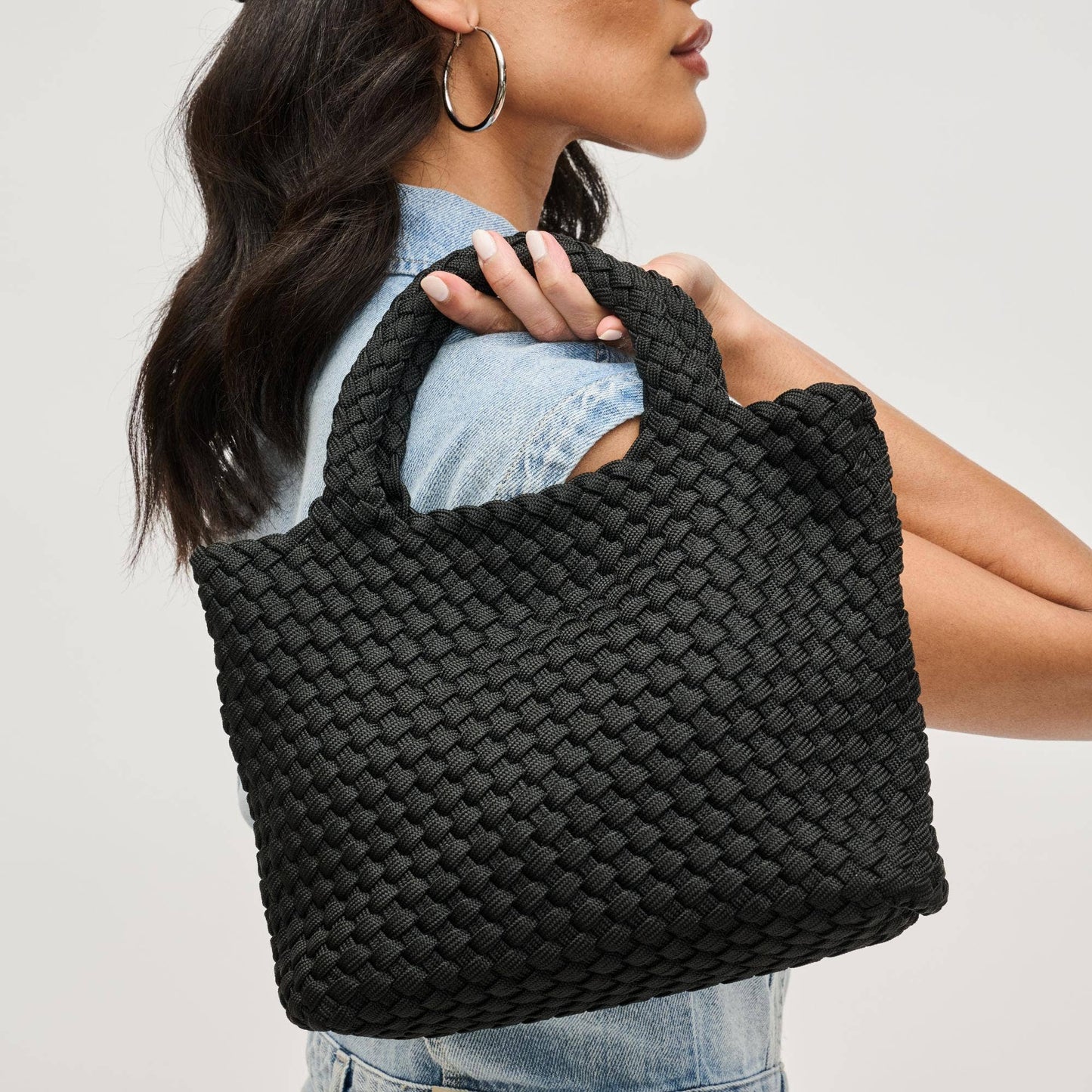 Sky's The Limit Small Sustainable Crossbody: Beige
