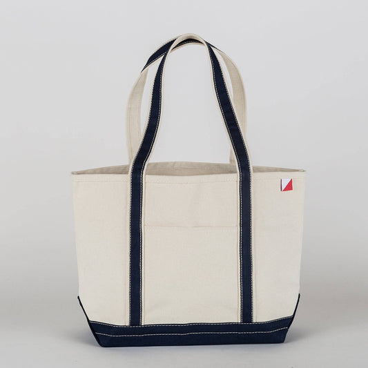 ShoreBags Classic Tote Medium Private Label Customizable: Navy