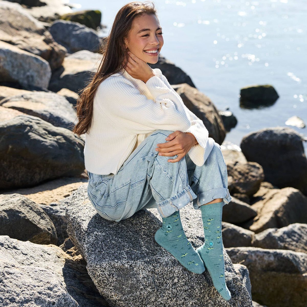 Socks that Protect Sea Turtles | Ocean Gifts: Small