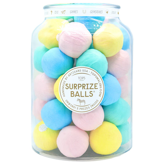 Mini Surprise Balls - Pastel - Refills / Set of 24 - Asst