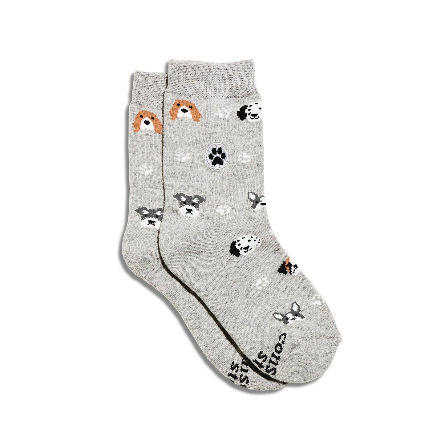 Kids Socks that Save Dogs (Hound Headshots): Youth