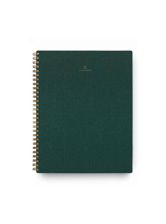 The Notebook - Hunter Green: Lined