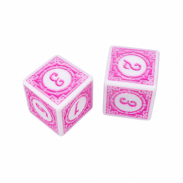 Para"Dice" Mahjong Specialty Dice Gift Ready : Black