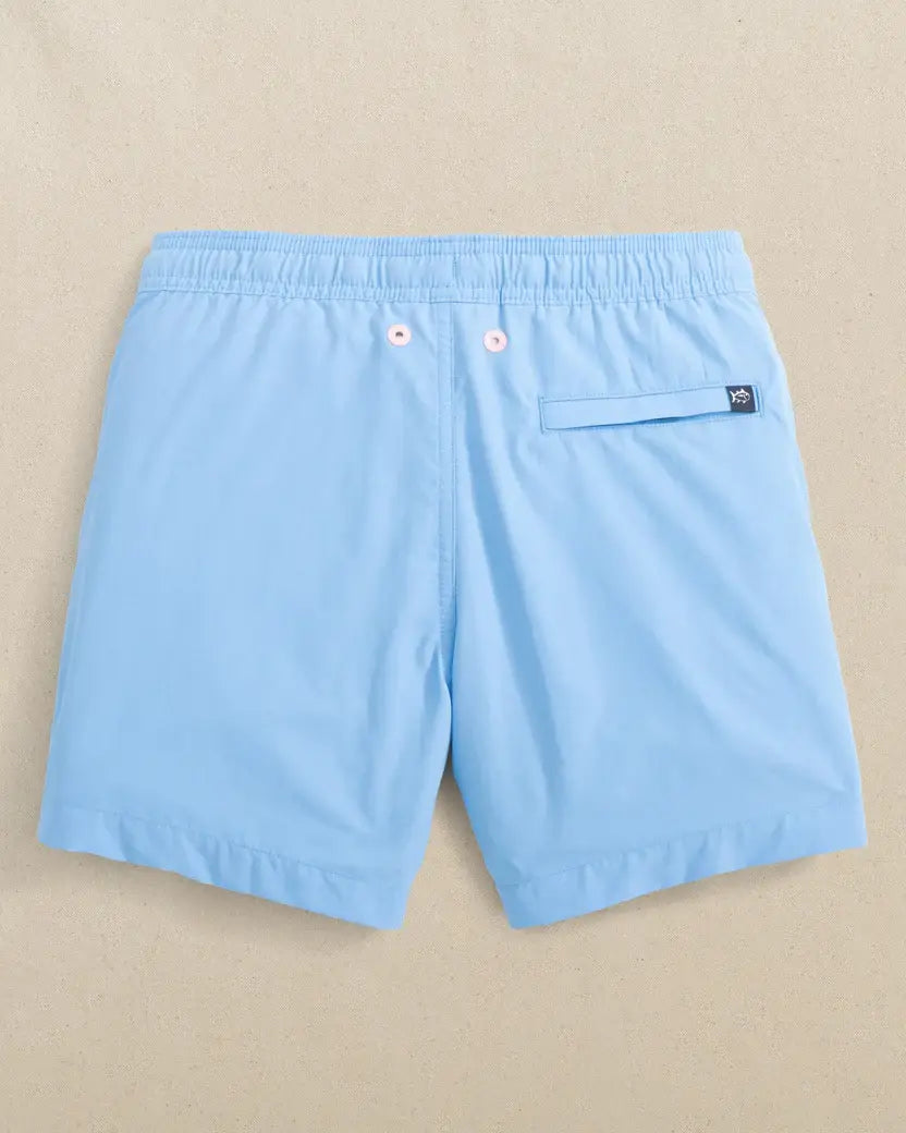 Y Solid Maritime Swim Trunk: Sea Pink - 3036 / L