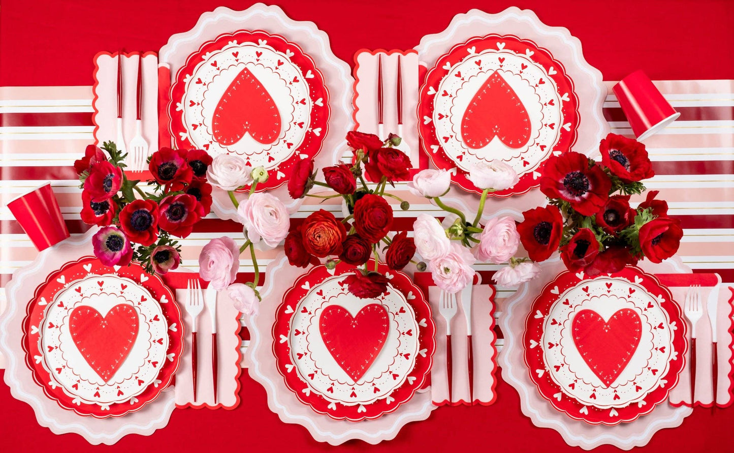 From the Heart Shaped Napkins