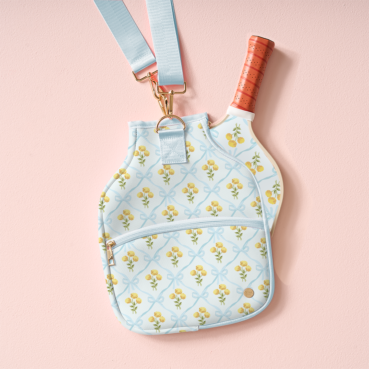 Pickleball Paddle Case-Marigold Lane Blue