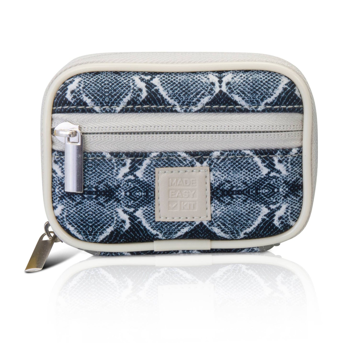 Made Easy Kit Pill Case - Weekly 7-Day Medicine Organizer: Teal Floral