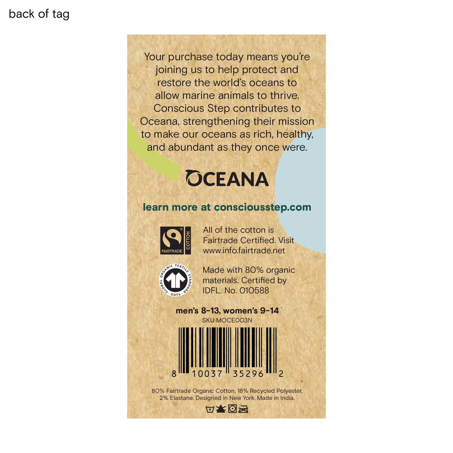 Socks that Protect Oceans (Rolling Waves): Small