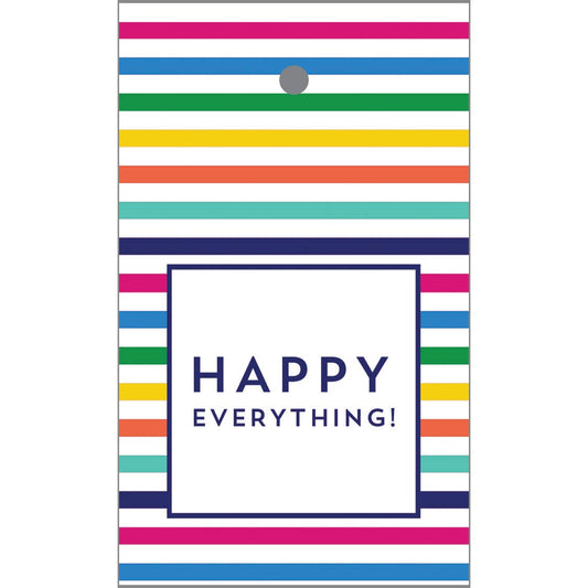 In Stock Gift Tags | Colorful Stripe