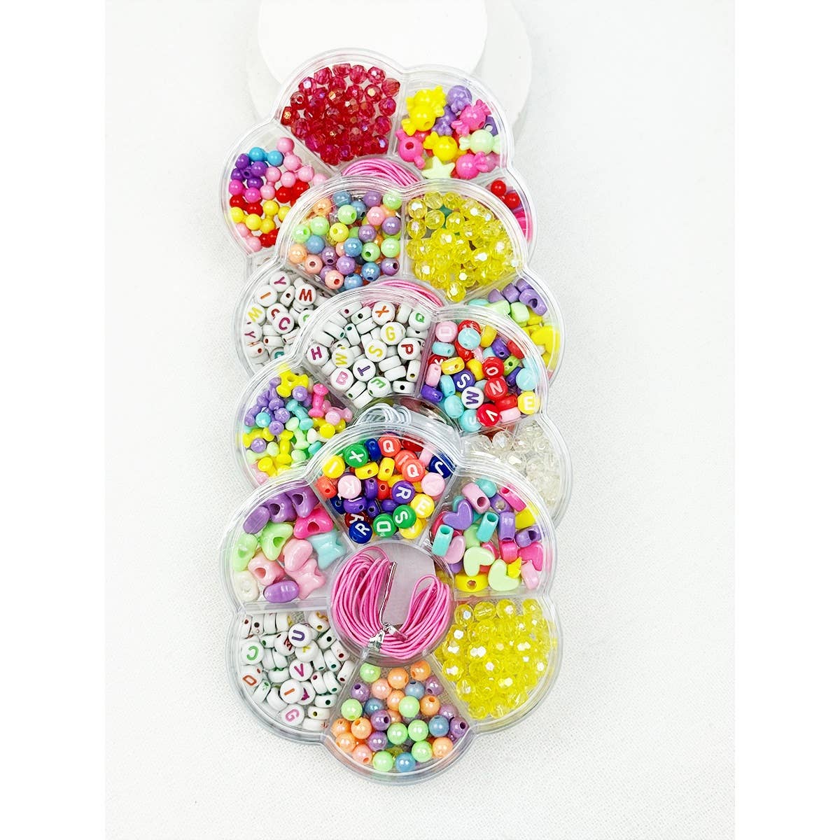 DIY Bracelet Making Beads Set: MIX COLOR / ONE(12)
