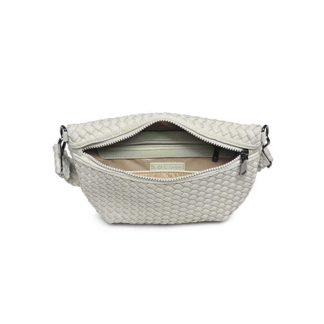 Ethereal - Woven Neoprene Crossbody: Sage