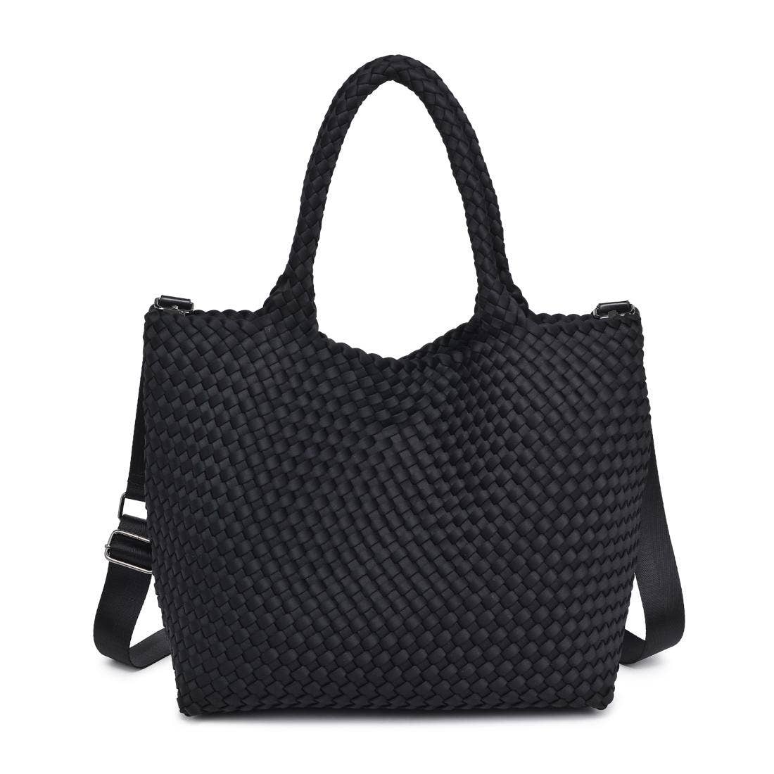 Sky's The Limit Medium Woven Neoprene Tote: Sand