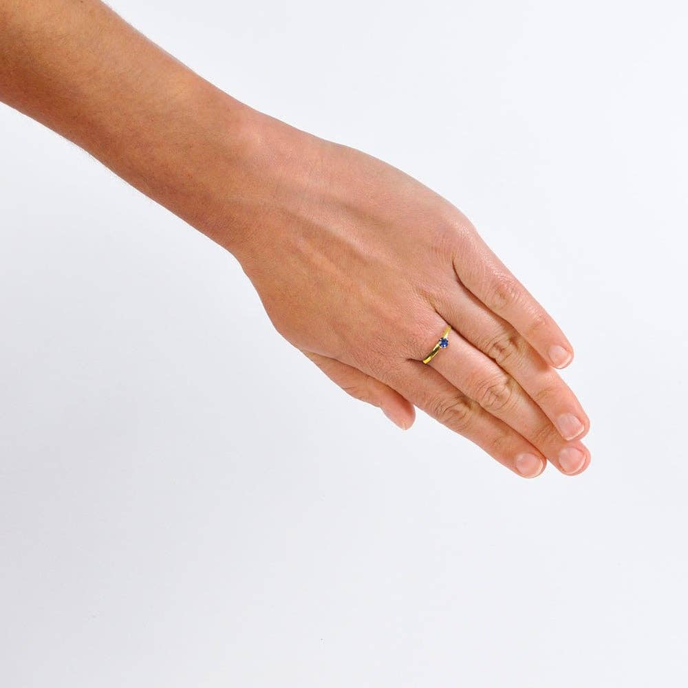 BIRTHSTONE RING WITH DISPLAY STAND - LLB Kids Toy