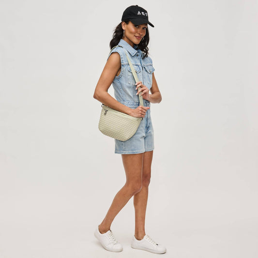 Ethereal - Woven Neoprene Crossbody: Sage