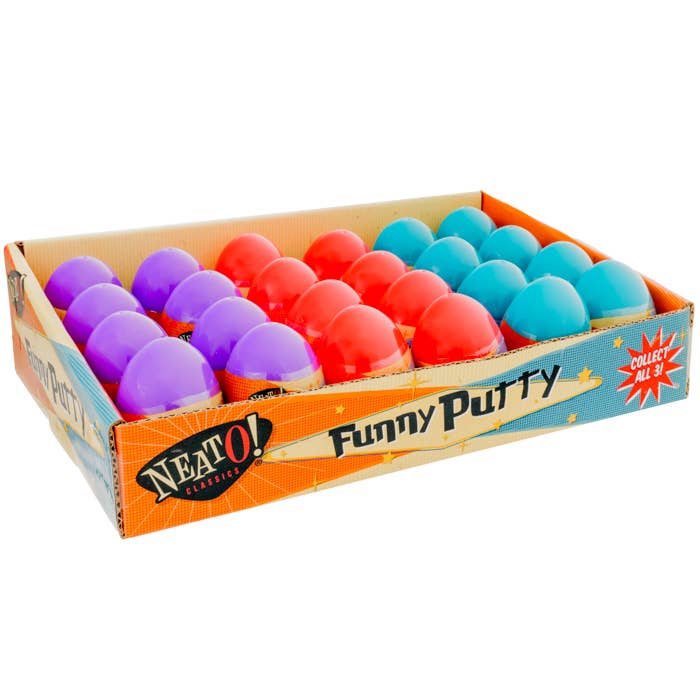 Neato! Funny Putty- Retro Classic, vintage toys