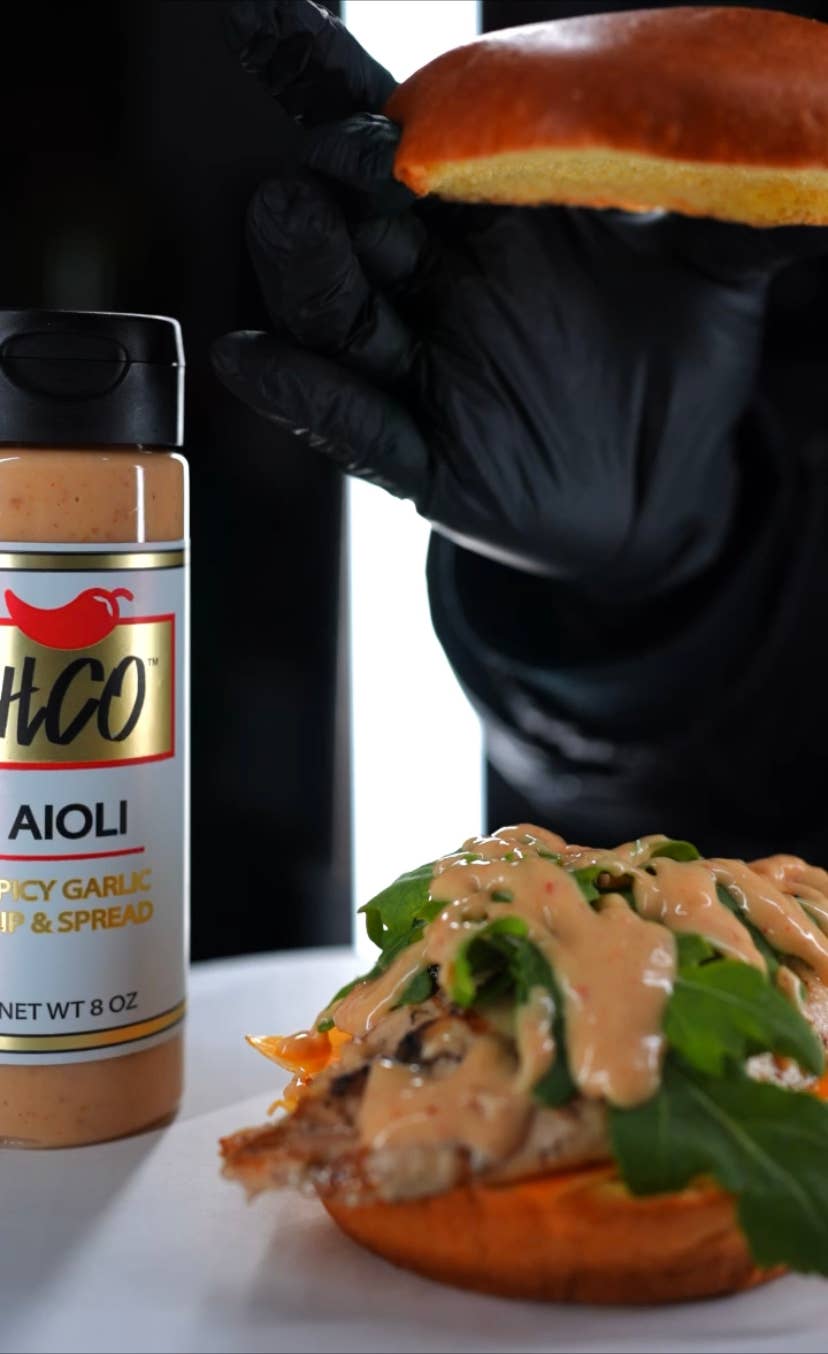 HCO Aioli (12/8oz Case) Garlic Spread and Dip