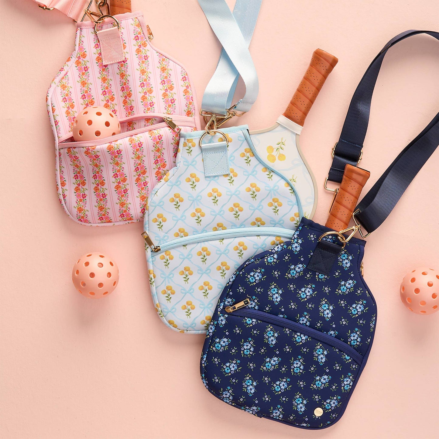 Pickleball Paddle Case-Marigold Lane Blue