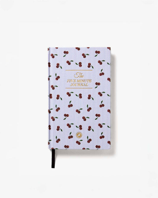 The Five Minute Journal Cherry Stripe | Exclusive Print