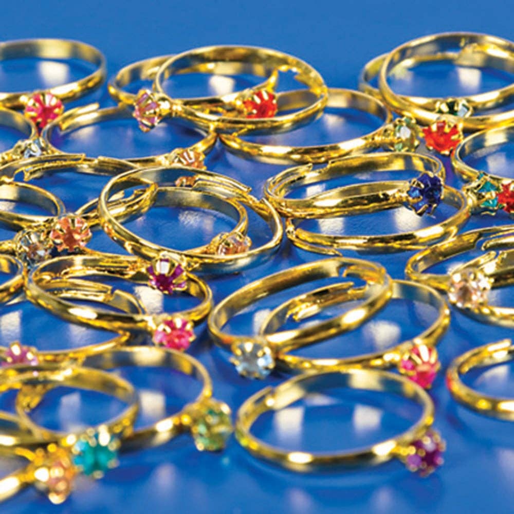 BIRTHSTONE RING WITH DISPLAY STAND - LLB Kids Toy