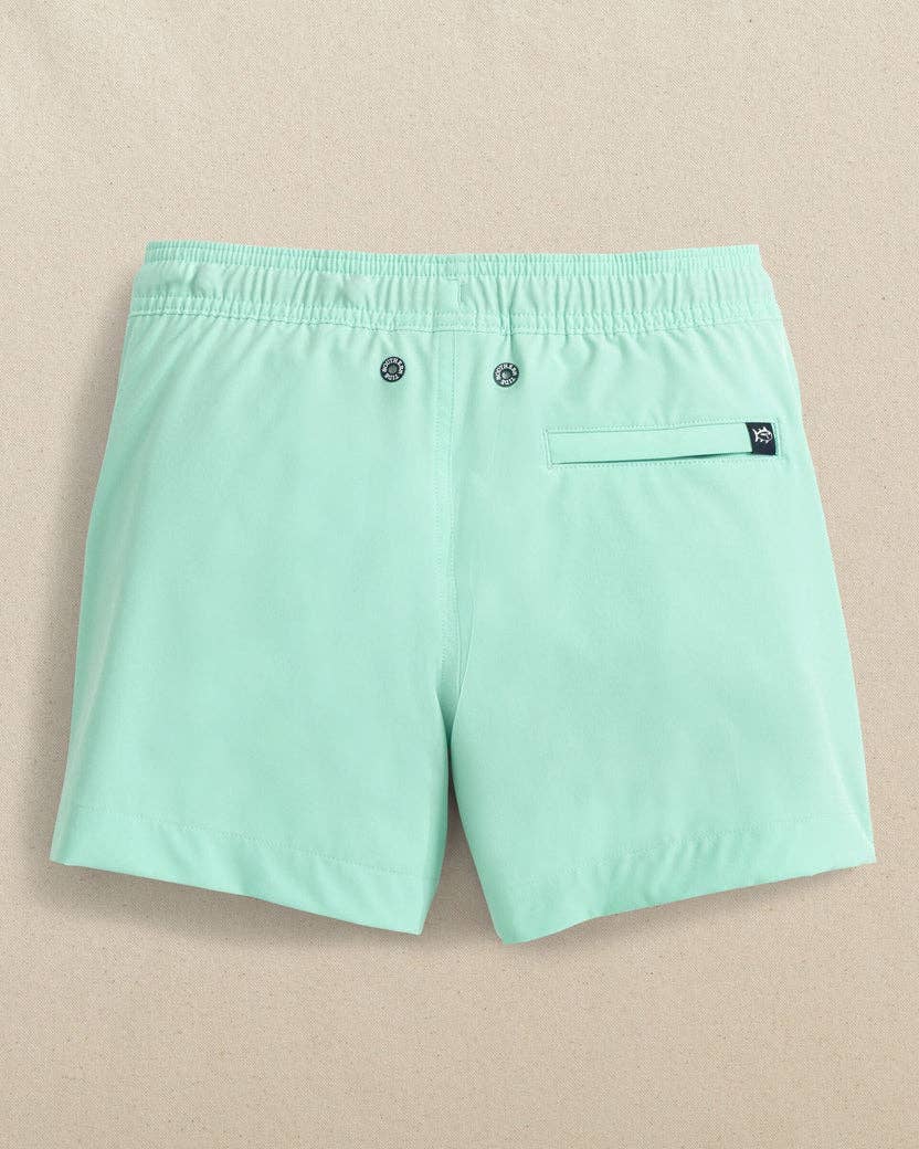 Y Solid Maritime Swim Trunk: Dress Blue - 1702 / L
