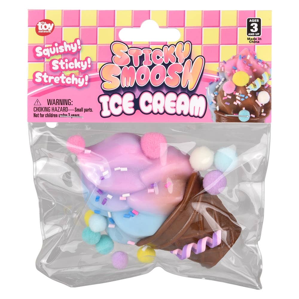 3.75" Pick N Pull Fidget Ice Cream Cone - LLB Toys