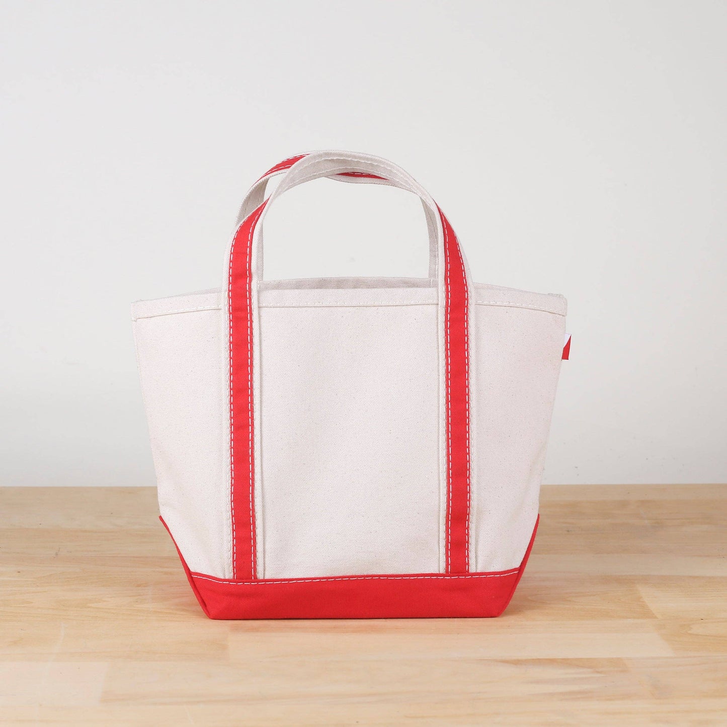 Classic ShoreBags Mini Canvas Tote: Red