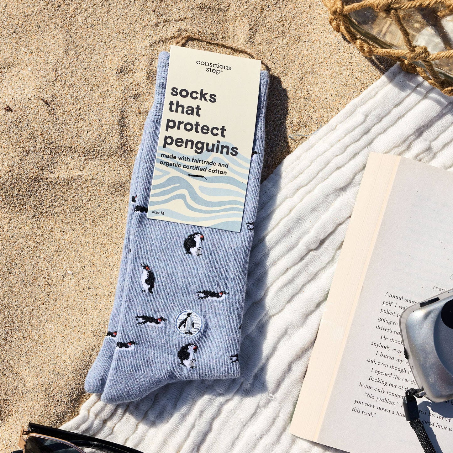 Socks that Protect Penguins (Periwinkle Penguins): Small