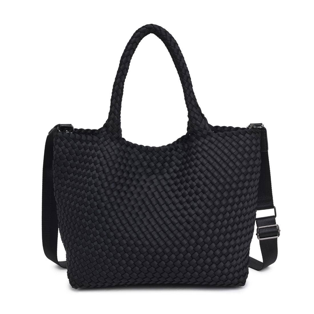 Sky's The Limit Medium Woven Neoprene Tote: Sand