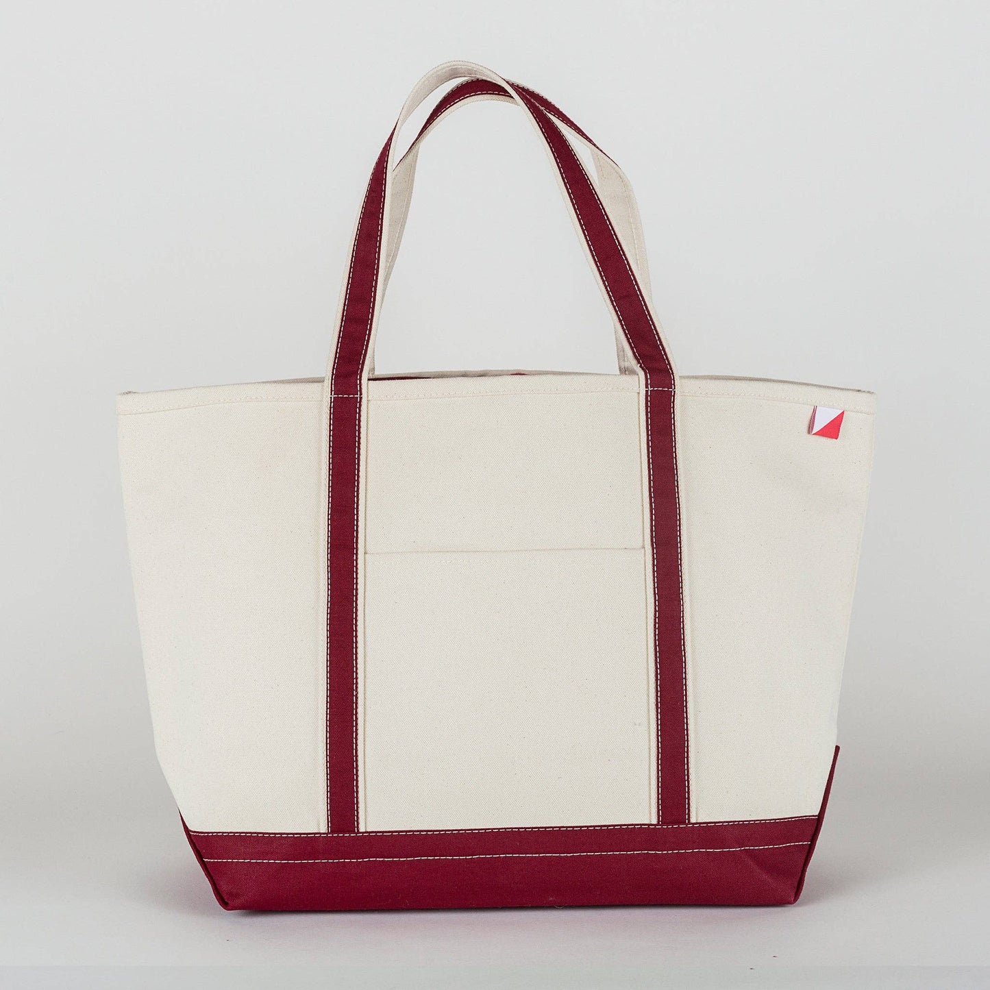 ShoreBags Classic Tote Large Private Label Customizable: Red