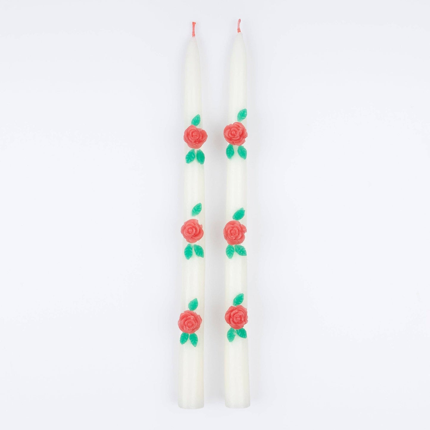 Rose Taper Candles
