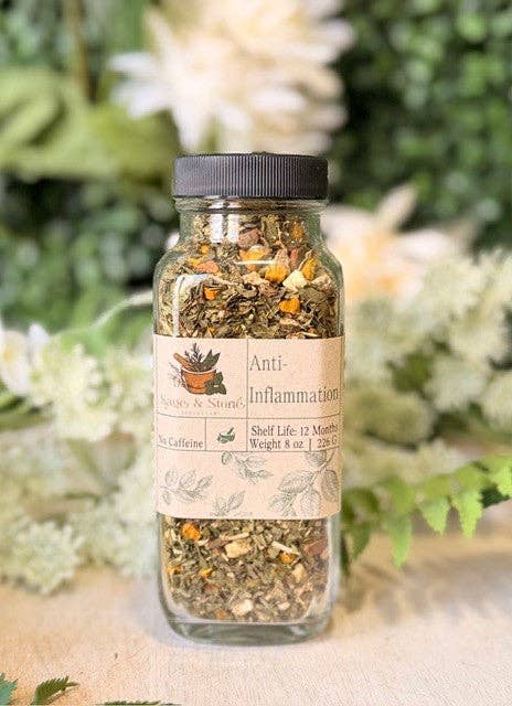 Anti-Inflammation: 8 oz Glass Jar