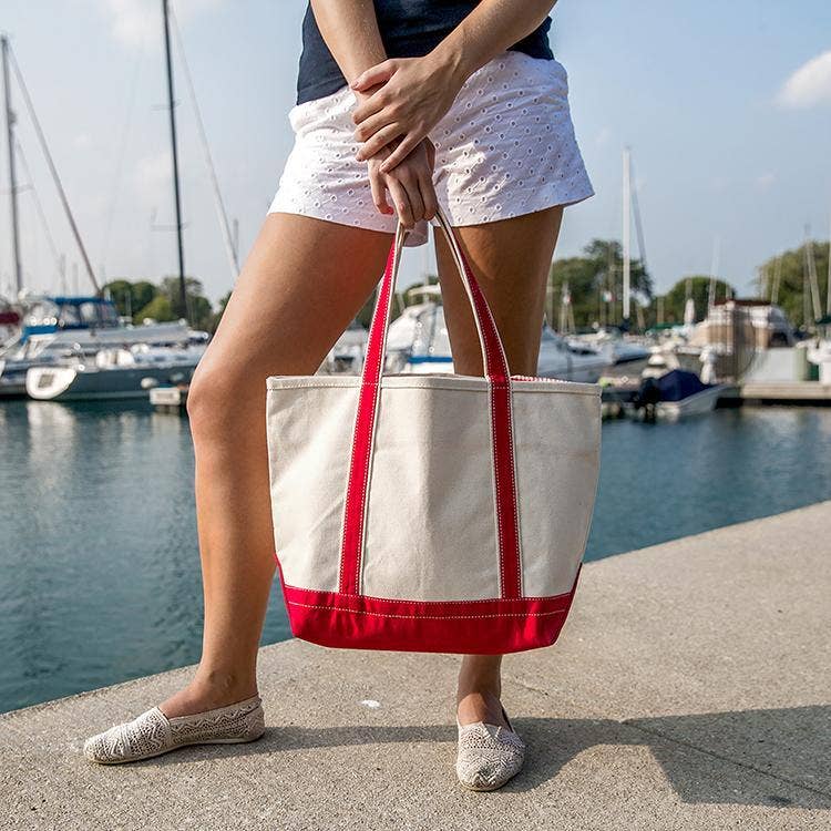 ShoreBags Classic Tote Medium Private Label Customizable: Natural
