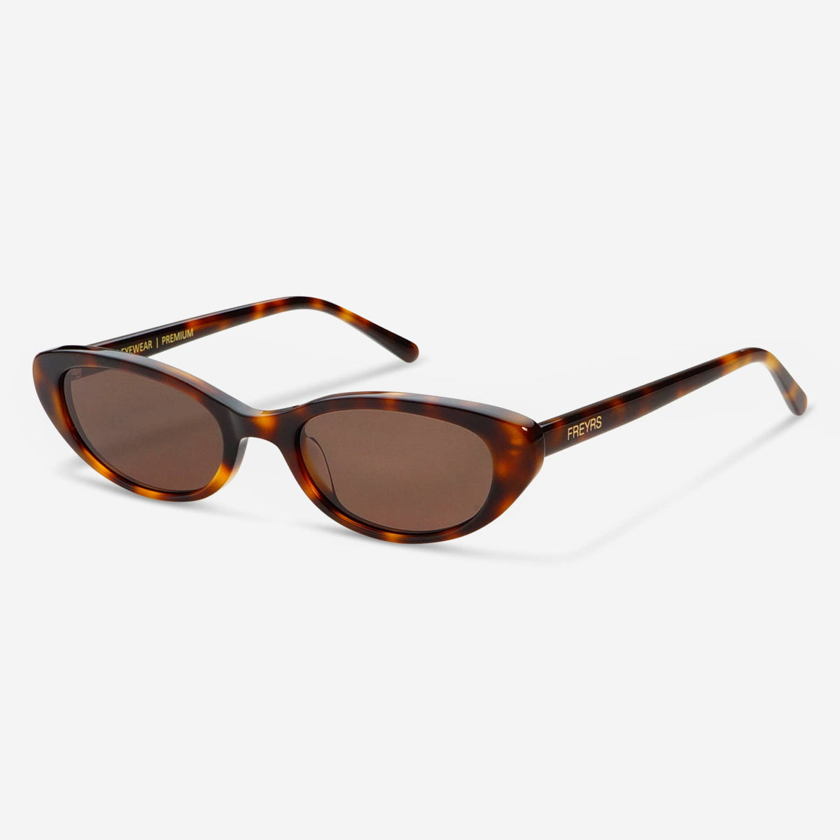 Kaia Acetate Cat Eye Womens Sunglasses : Tortoise
