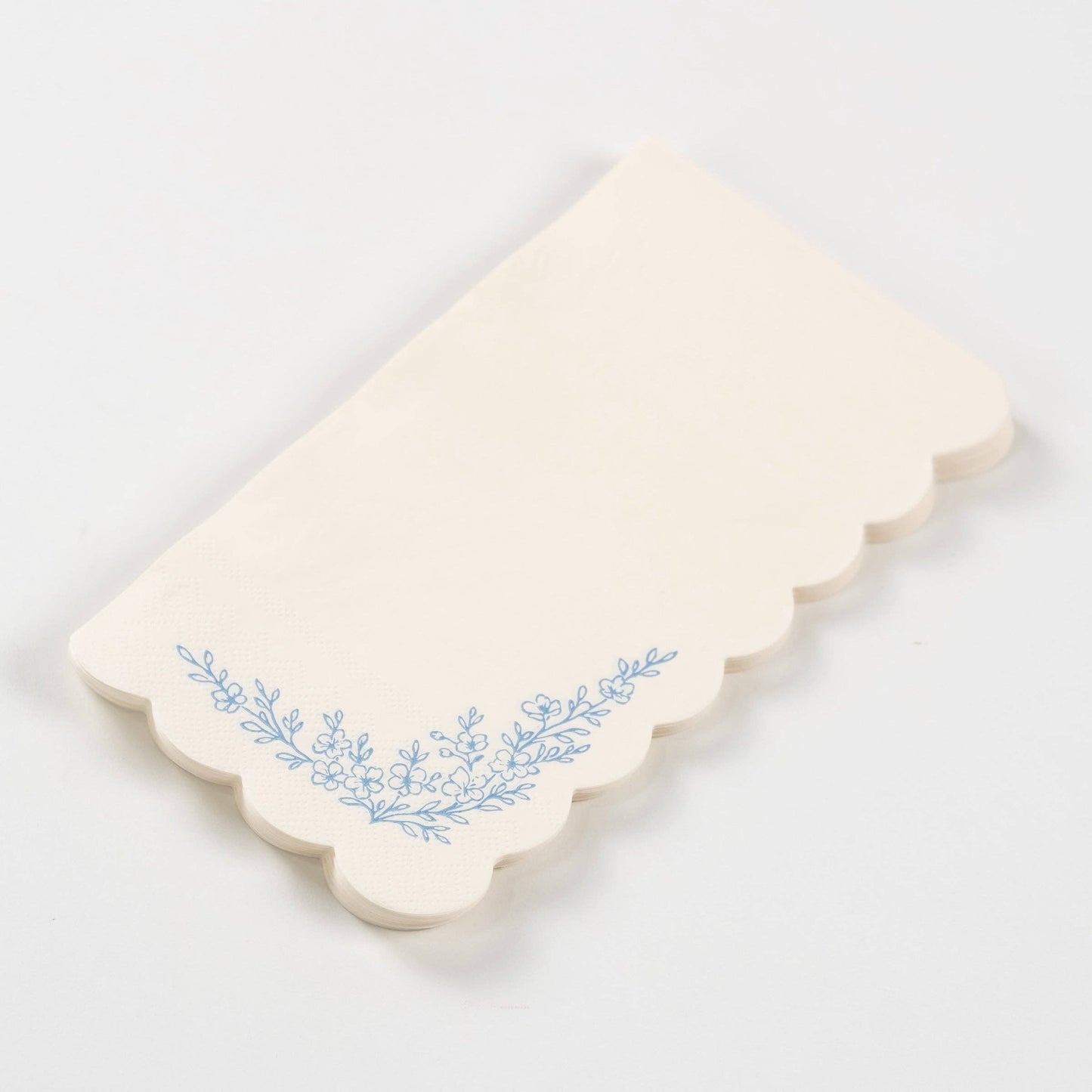 Floral Elegance Blue Guest Towels- Pre Order Ships January 20th