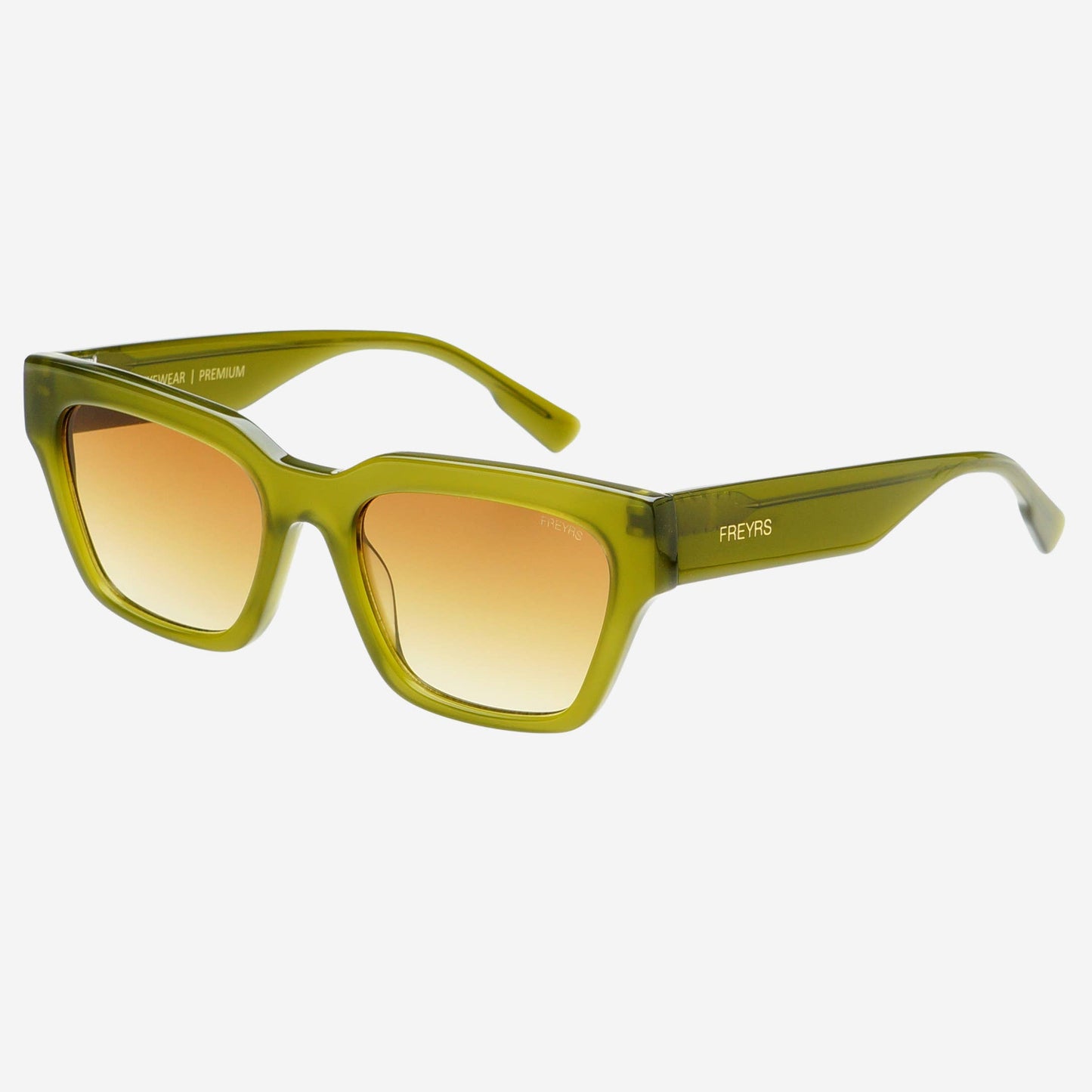 Hayden Acetate Unisex Rectangular Sunglasses : Midnight Olive